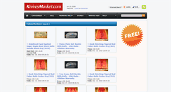 Desktop Screenshot of knivesmarket.com